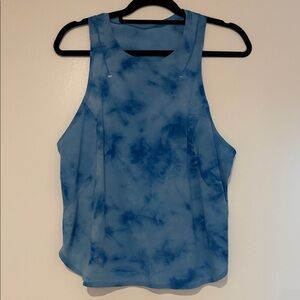 LULULEMON BLUE TIE DYE TANK